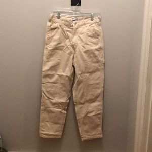 Zara canvas utility pants USA size 8